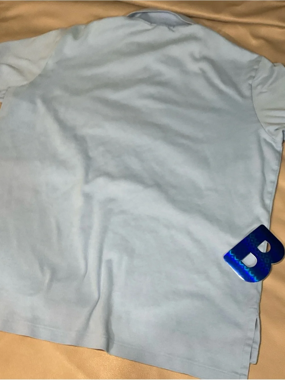 Polo by Ralph Lauren Light Blue Polo with Yellow Pony